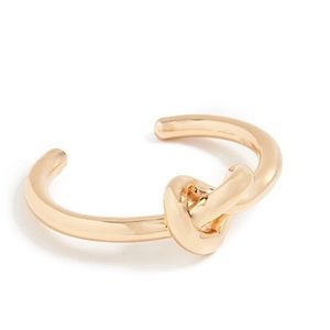 Kate Spade loves me knot heart cuff bracelet gold